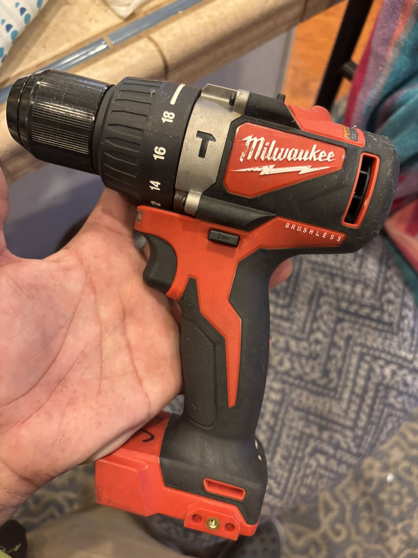 M18 Brushless 1/2 Inch Hammer Drill