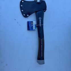 Kobalt 1.25 lb Hatchet – Genuine American Hickory Handle – With Sheath – Preowned