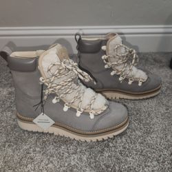 Cole Haan Grey Ankle Boots