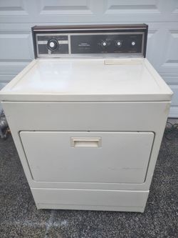 Kenmore Whirlpool gas clothes dryer extra large capacity