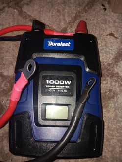 Duralast 1000W Power Inverter DC12V to 115V AC