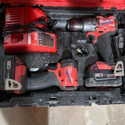 Milwaukee Drill And Impact 