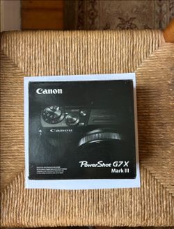 Canon PowerShot G7 X Mark III - 20.1MP Point & Shoot Digital Camera - Black