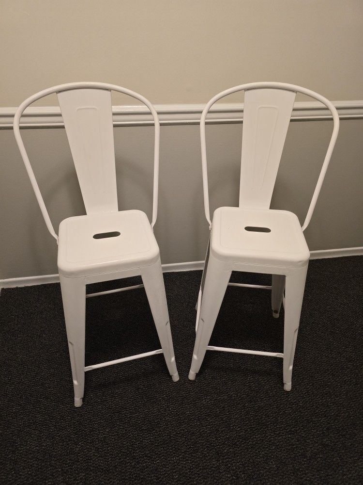 White Metal Chairs