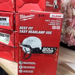 Milwaukee BOLT Clear Dual Coat Lens Eye Visor