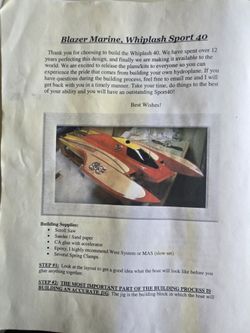 Blazer Marine Whiplash Sport 40