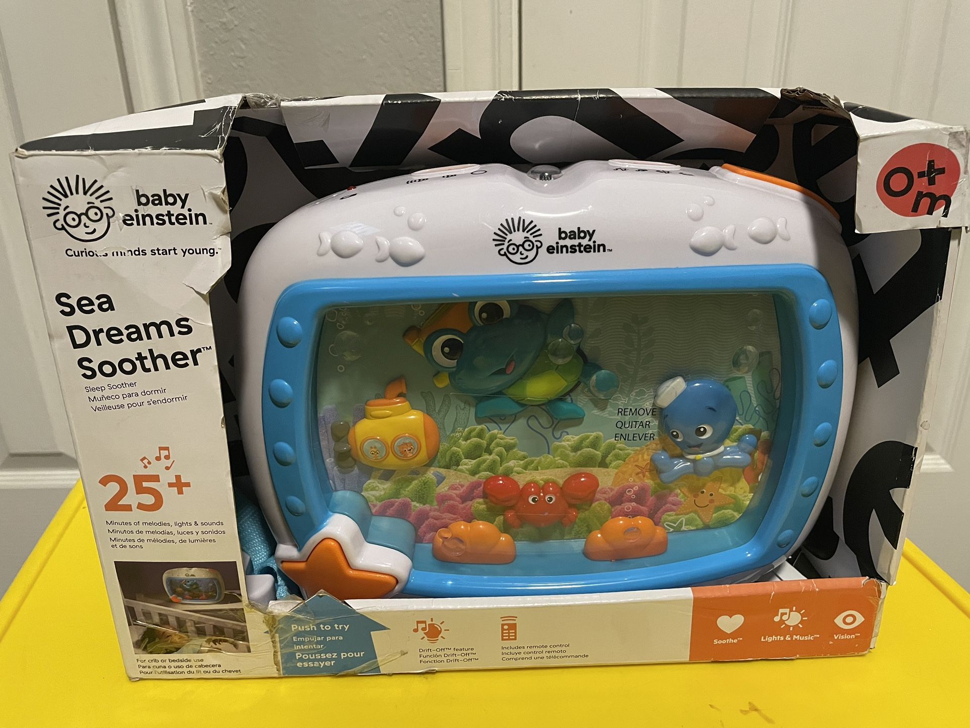 Baby Einstein Sea Dreams Soother Musical Crib Toy and Sound Machine