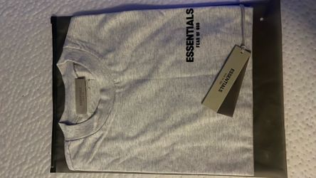 Fear of God Essentials light grey t-shirt #essentials #fog