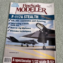 Vintage May 1991 issue of fineScale modeler Vol. 9, No. 4
