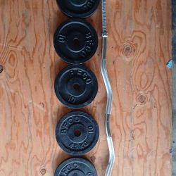 Ez Curl Bar 1" 6.10 Lb 