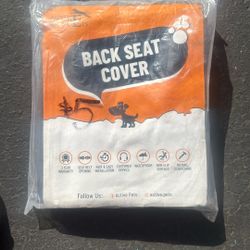 Dog Back Seat Cover