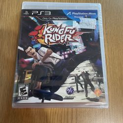 PS3 Kung Fu Rider Brand New Sealed