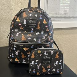 Disney Loungefly - Disney Dogs w/ wallet (BRAND NEW)