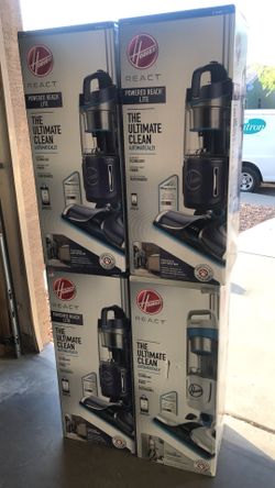 Brand new vacuums