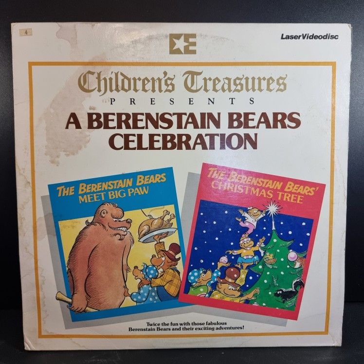 Children's Treasures: A Berenstain Bears Celebration Original Laserdisc