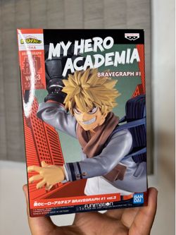 My Hero Academia Bravegraph #1 Vol.3 Katsuki Bakugo Figure gray