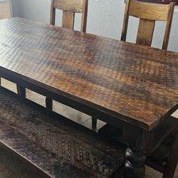 Solid Rose wood dining table