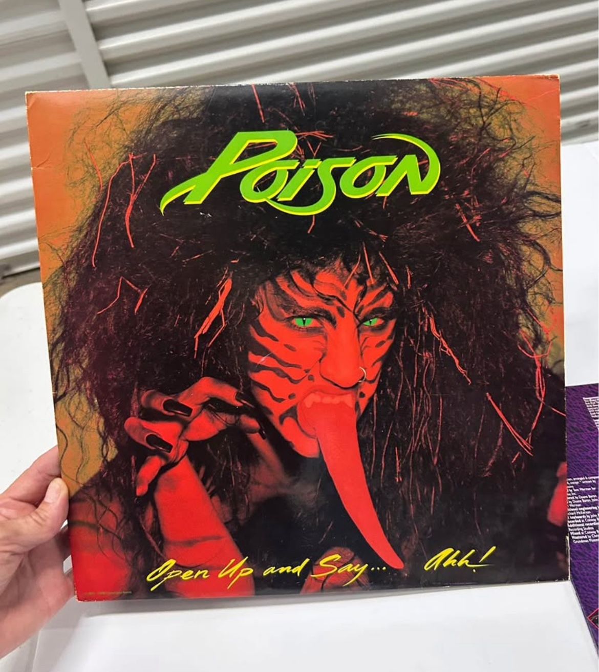 Poison Record. Banned Cover 