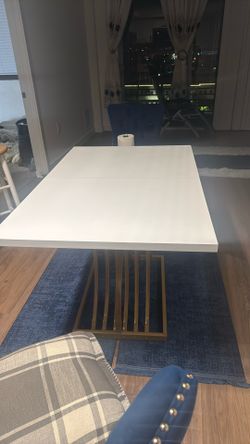 White Table