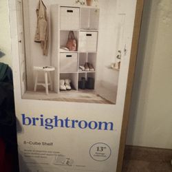 8 cube shelf 13”inches