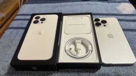 New 256Gb Unlocked Silver iPhone 13 Pro