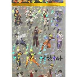 New Naruto Shippuden Stickers (4 sheets)
