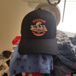Von Dutch Brand New Trucker Hat Tags 