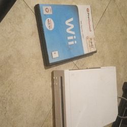 Wii With Controls And Game Asking $80