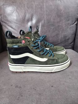 Vans Sk8-Hi MTE 2 All Terrain Hiking Outdoor Green Suede Teal Men's 8/Womens 9.5