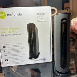 Motorola Modem + Router Combo