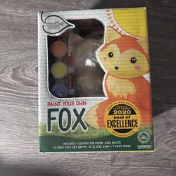 Paint Your Own Fox by Creative Roots - Great DIY Craft