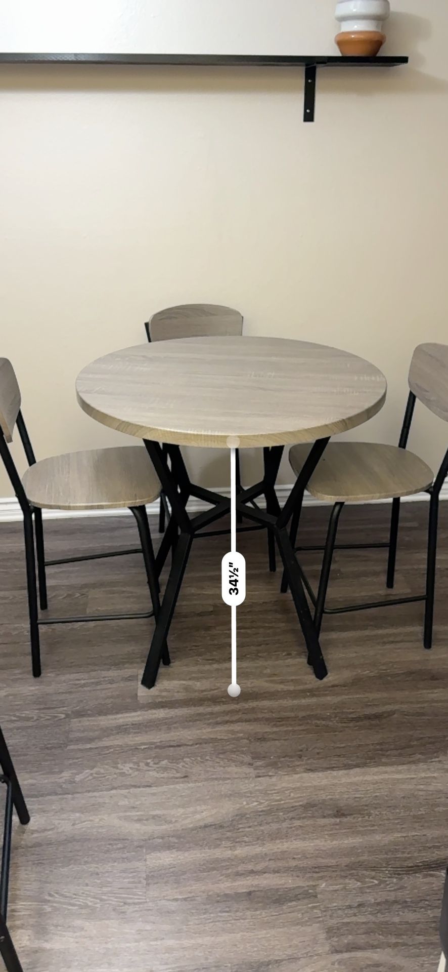 Kitchen Table Bar Chairs 