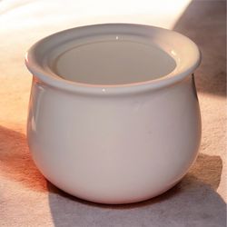 Vintage Sur La Table Handcrafted Porcelain Serving Dish/Bowl/Butter Crock Base