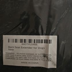 Back Seat Extender For Dogs