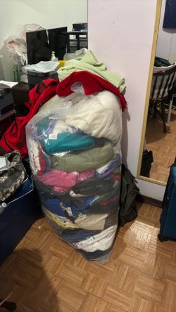 Bag full of clothes/towels/bags, $50 OBO