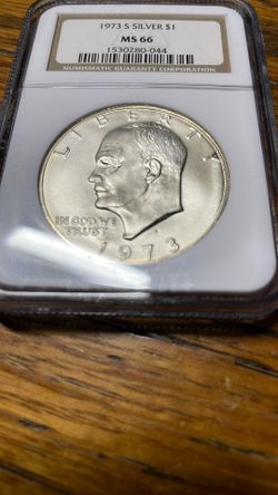Eisenhower Silver Dollar 