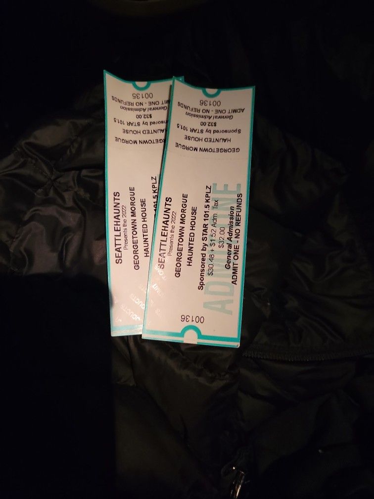 GEORGETOWN MORGUE HAUNTED HOUSE TICKETS