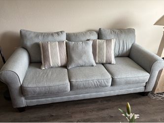 Contemporary Gray Fabric couch