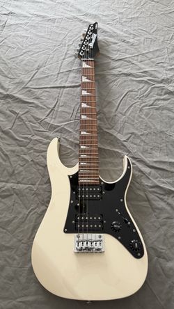 Ibanez miKro Electric Guitar - White, Perfect for Kids