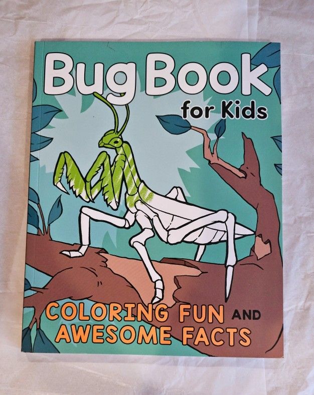 Bug Book for Kids : Coloring Fun and Awesome Facts by Katie Henries-Meisner...