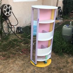 Kids Closet Dresser Stand With Mirrors 