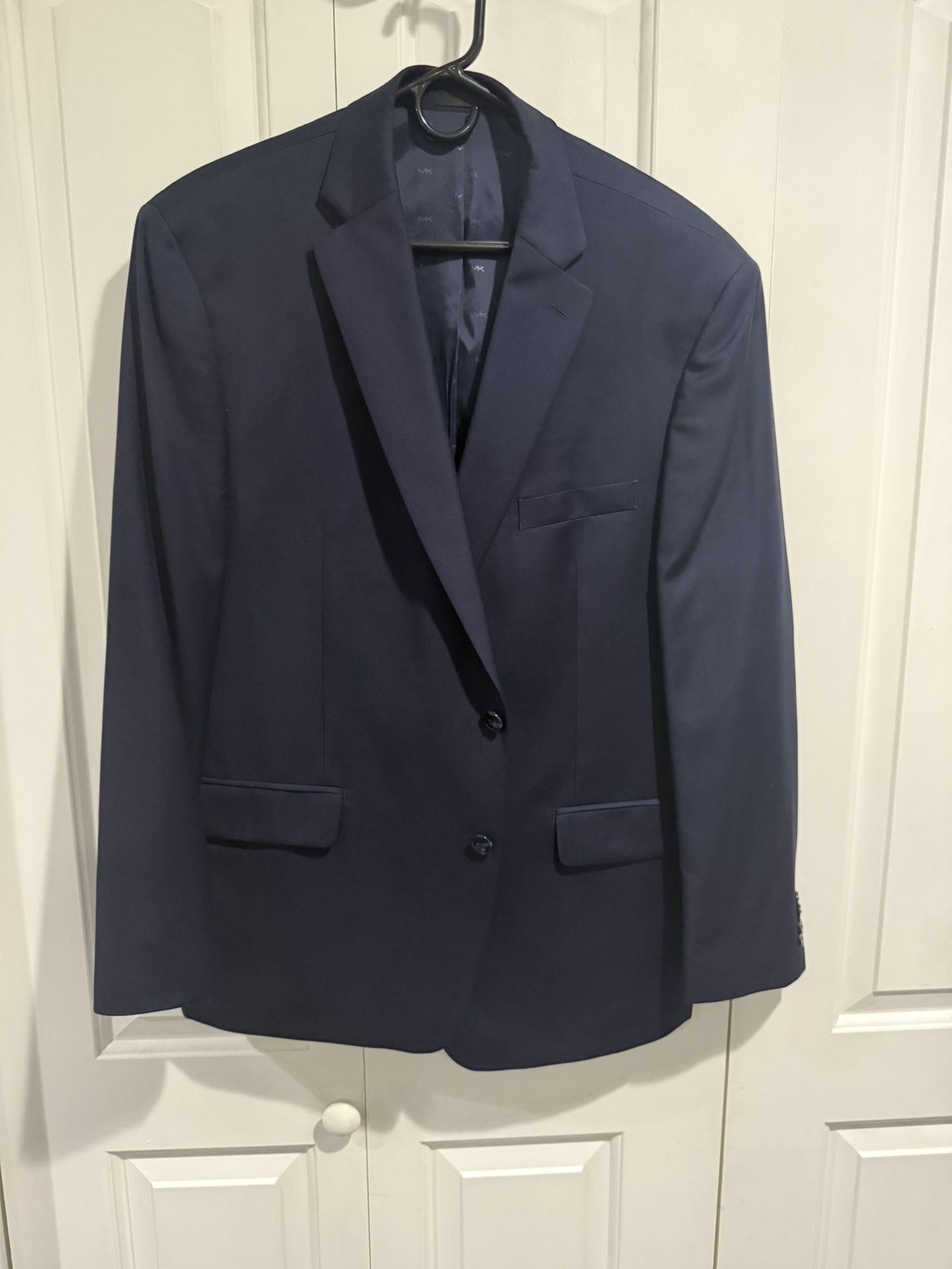 Michael Kors Men’s Navy Blue Suit Jacket 46S