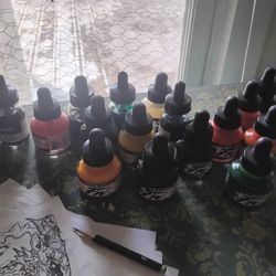 Fw Ink Paint Lot
