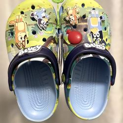 NEW - Bluey Crocs Sz J2