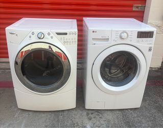 Set Electric Washer and Dryer