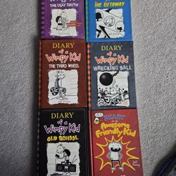 Diary Of A Wimpy Kid Books.