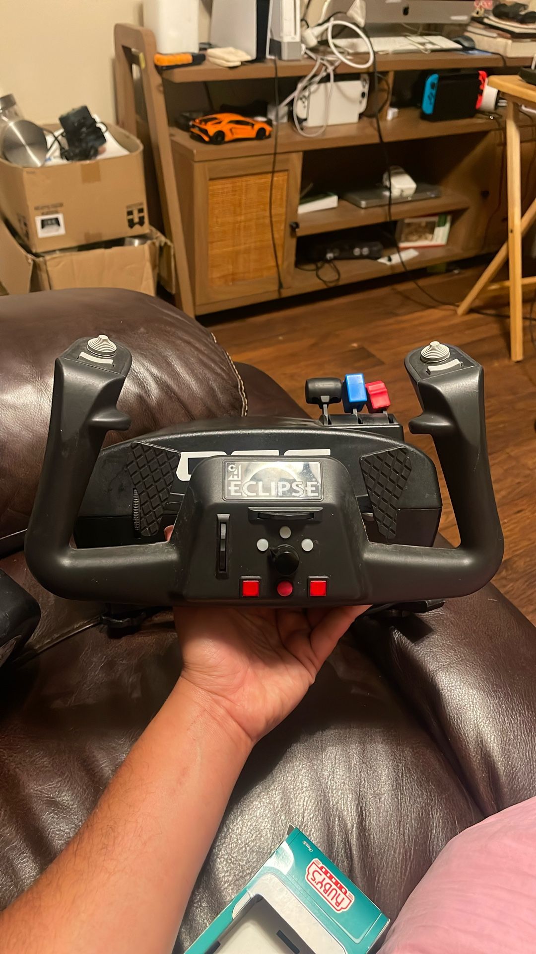 Ch Eclipse Yoke For Air Plane Simulator