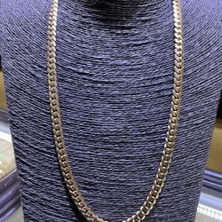 Solid Gold Miami Cuban Chain