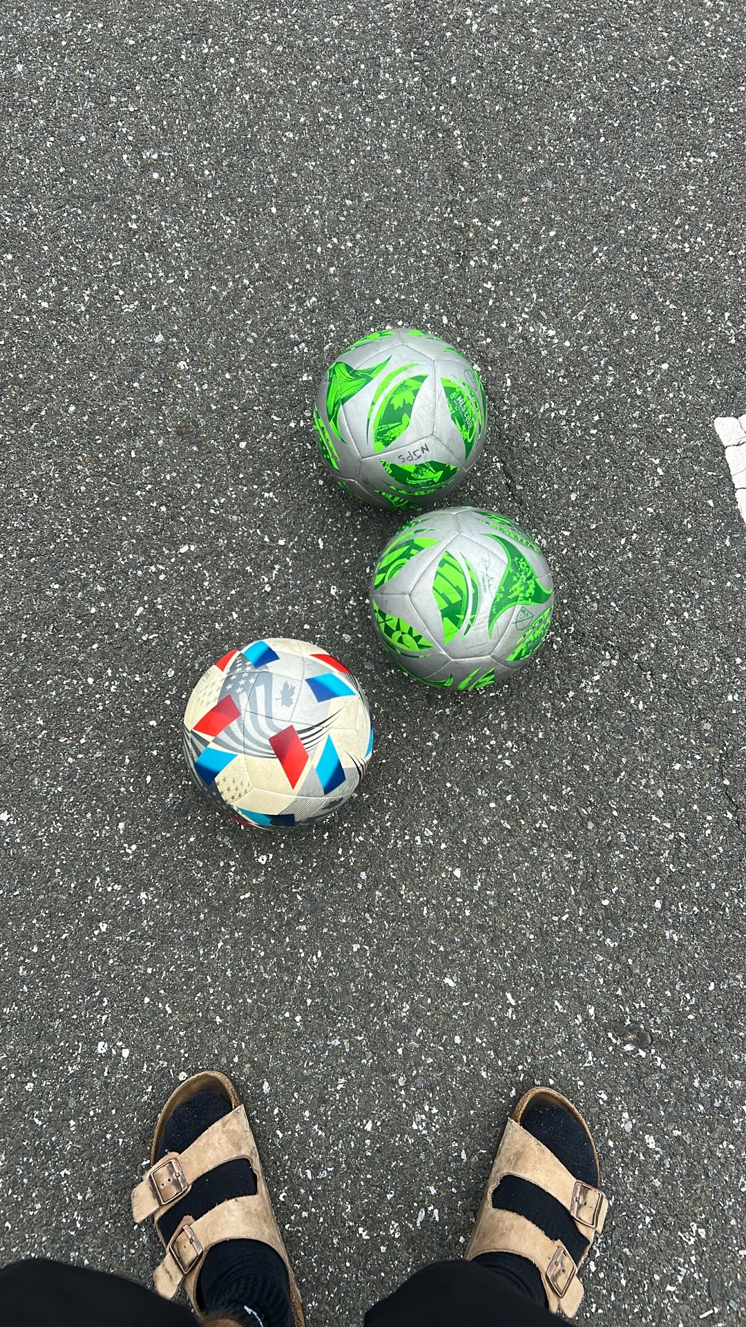 3 MLS balls