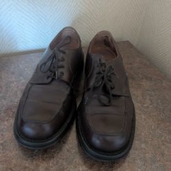 Bacco Bucci Men's Brown Leather Shoes Size 8